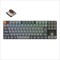 K1M-H3V-JIS K1 Max QMK/VIA ワイヤレス カスタム・メカニカルキーボード - RGB - JIS配列（かな印字なし）（テンキーレス） / Gateronロープロファイル2.0メカニカルスイッチ（ホットスワップ）茶軸 / PBTダブルショットキーキャップ