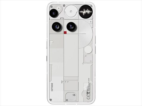 Nothing Phone(3) 12GB/256GB ホワイト 【国内版 SIMFREE】 各サイトで併売につき売切れのさいはご容赦願います。