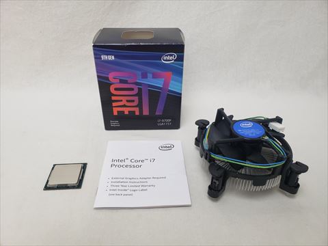 Core i7-9700F BOX (3.00GHz/ターボブースト時4.70GHz/8-core 8-thread/Total Cache 12MB/TDP65W) 各サイトで併売につき売切れのさいはご容赦願います。