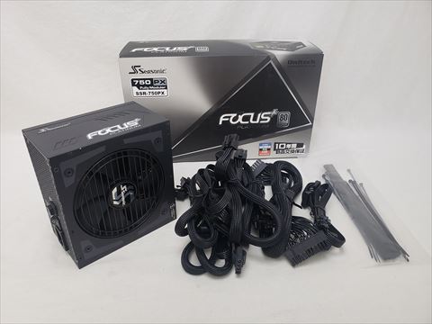 Focus platinum 750W SSR-750PX 各サイトで併売につき売切れのさいはご容赦願います。