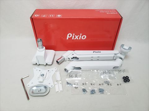 PSW1S Monitor Arm Single / White 各サイトで併売につき売切れのさいはご容赦願います。