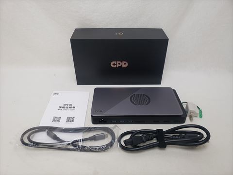 GPD G1 2024（RX7600M XT） 各サイトで併売につき売切れのさいはご容赦願います。