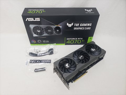 TUF-RTX4070TI-12G-GAMING 各サイトで併売につき売切れのさいはご容赦願います。