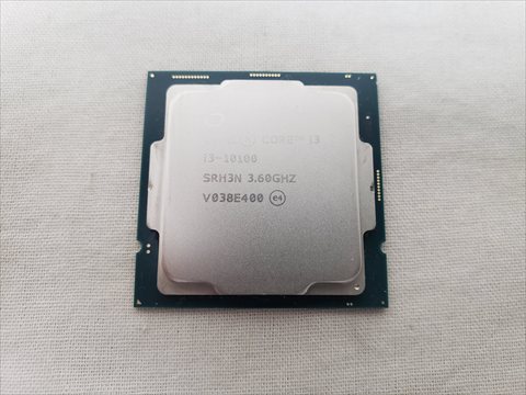 Core i3-10100 バルク (3.6GHz/Turbo Boost 4.3GHz/4-core 8-thread/Total Cache 6MB/TDP65W) 各サイトで併売につき売切れのさいはご容赦願います。