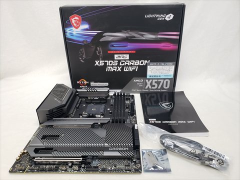 MPG X570S CARBON MAX WIFI 各サイトで併売につき売切れのさいはご容赦願います。