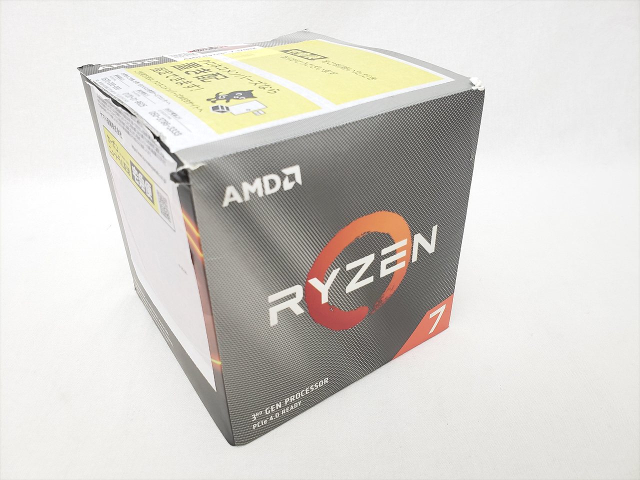 AMD RYZEN7 3700X 箱、クーラーなし Ryzen7 3700x 箱無し AMD Ryzen7