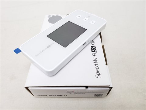 NAR03SWU アイスホワイト /Speed Wi-Fi 5G X12 【UQ SIMFREE】 各サイトで併売につき売切れのさいはご容赦願います。