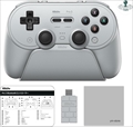 8BitDo Pro 3 Bluetooth Gray