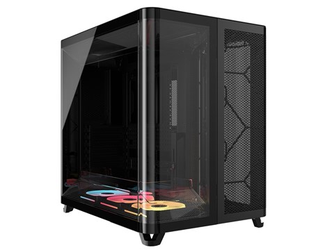 AIR 5400 LX-R iCUE LINK Tempered Glass Mid-Tower, Black (CC-9011320-WW)