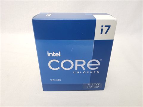 Core i7-13700K BOX (3.4/2.5GHz 16(8+8)コア/24スレッド Turbo Boost Max3.0/スマートキャッシュ30M/TDP125W) 各サイトで併売につき売切れのさいはご容赦願います。