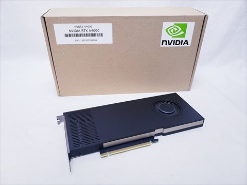 NVIDIA RTX A4000 16GB /PCI-E 各サイトで併売につき売切れのさいはご容赦願います。