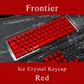 Frontier Ice Crystal Keycap Red