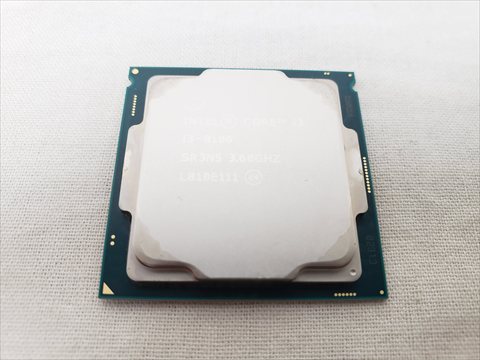Core i3-8100 バルク (3.60GHz/ターボブーストなし/4-core 4-thread/Total Cache 6MB/TDP65W/UHD Graphics 630) 各サイトで併売につき売切れのさいはご容赦願います。