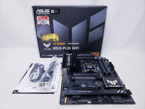TUF GAMING B850-PLUS WIFI 各サイトで併売につき売切れのさいはご容赦願います。