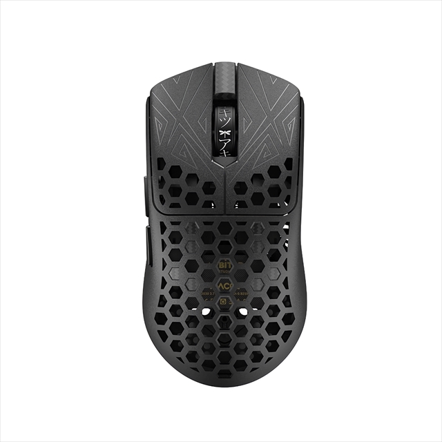 Arbiter Studio AKITSU MEDIUM 40g Carbon Fiber 8K Wireless Gaming Mouse Black 11月27日発売