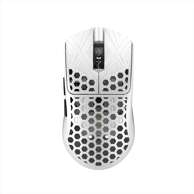 Arbiter Studio AKITSU MEDIUM 40g Carbon Fiber 8K Wireless Gaming Mouse White 11月27日発売