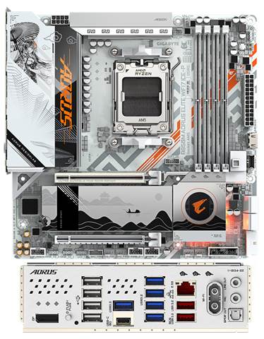 B850M AORUS ELITE WIFI7 ICE-P