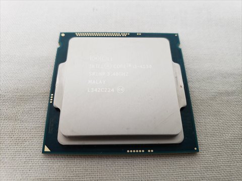 Core i3-4130 バルク (3.40GHz/ターボブーストなし/2-core 4-thread/L2=256kB x2 L3=3MB/TDP54W/HD Graphics 4400) 各サイトで併売につき売切れのさいはご容赦願います。