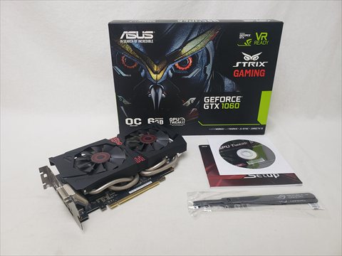 STRIX-GTX1060-DC2O6G 各サイトで併売につき売切れのさいはご容赦願います。
