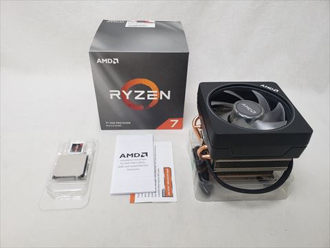 Ryzen 7 3700X With Wraith Prism cooler (8C16T/3.6GHz(4.4)/65W/Total Cache 36MB) 各サイトで併売につき売切れのさいはご容赦願います。