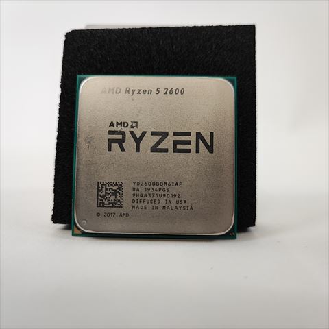 Ryzen 5 2600 バルク (6-core 12-thread/3.4GHz/3.9GHz/Total Cache 19MB/TDP65W) 各サイトで併売につき売切れのさいはご容赦願います。