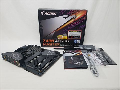 Z490 AORUS MASTER rev1.1 各サイトで併売につき売切れのさいはご容赦願います。