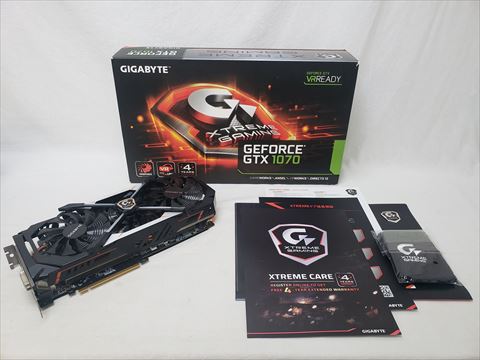 GV-N1070 XTREME-8GD 各サイトで併売につき売切れのさいはご容赦願います。