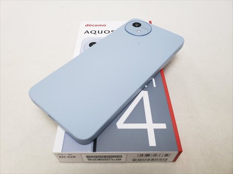 SH-52E ブルー /AQUOS wish4 【docomo SIMFREE】 各サイトで併売につき売切れのさいはご容赦願います。