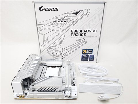 B860I AORUS PRO ICE 各サイトで併売につき売切れのさいはご容赦願います。