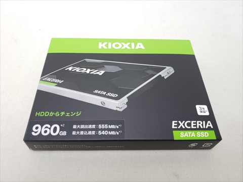 EXCERIA SATA SSD-CK960S/J 各サイトで併売につき売切れのさいはご容赦願います。