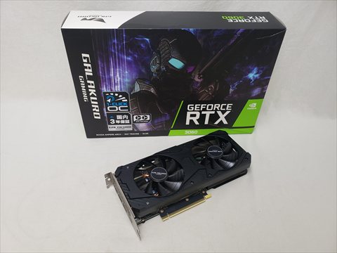 GG-RTX3060-E12GB/OC/DF 各サイトで併売につき売切れのさいはご容赦願います。