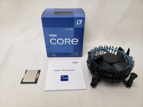 Core i7-12700F BOX (P-core 8(2.1GHz)+E-core 4(1.6GHz)/20スレッド/Smart Cache 25MB/TDP65W) 各サイトで併売につき売切れのさいはご容赦願います。