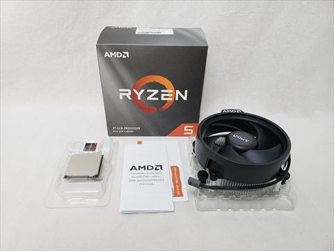 Ryzen 5 3600 With Wraith Stealth cooler (6C12T/3.6GHz（4.2）/65W/Total Cache 35MB) 各サイトで併売につき売切れのさいはご容赦願います。
