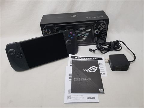 ROG Ally X RC72LA-Z1E24G1T （Z1 Extreme/7.0/24GB/1TB） 各サイトで併売につき売切れのさいはご容赦願います。
