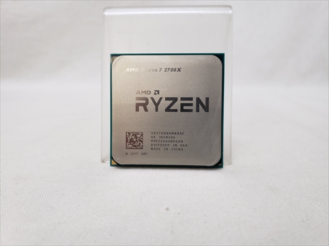Ryzen 7 2700X バルク (8-core 16-thread/3.7GHz/4.3GHz/Total Cache 20MB/TDP105W) 各サイトで併売につき売切れのさいはご容赦願います。
