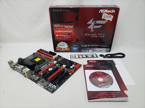 【返品不可】Fatal1ty H87 Performance 各サイトで併売につき売切れのさいはご容赦願います。