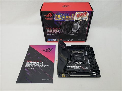 ROG STRIX B560-I GAMING WIFI 各サイトで併売につき売切れのさいはご容赦願います。
