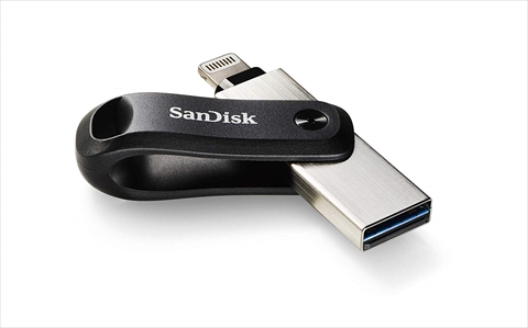 iXpand Flash Drive Go SDIX60N-128G-GN6NE 回転式 ☆6個まで￥300ネコポス対応可能！