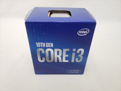 Core i3-10100 BOX (3.6GHz/Turbo Boost 4.3GHz/4-core 8-thread/Total Cache 6MB/TDP65W) 各サイトで併売につき売切れのさいはご容赦願います。