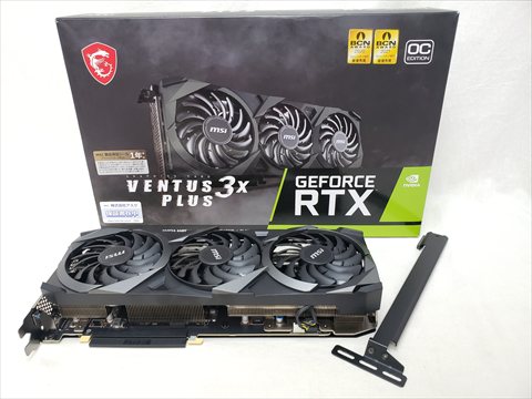 GeForce RTX 3080 VENTUS 3X PLUS 12G OC LHR 各サイトで併売につき売切れのさいはご容赦願います。