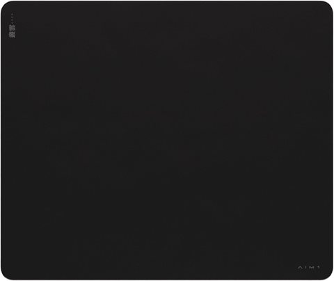 AIM1 叢雲 ムラクモ MURAKUMO ブラック 420×500 XLサイズ ガラスマウスパッド