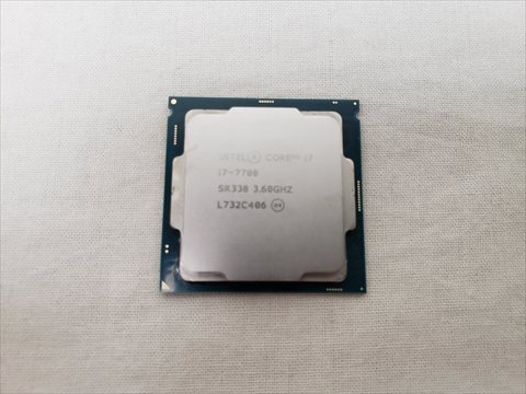 Core i7-7700 バルク (3.60GHz/ターボブースト時4.20GHz/4-core 8-thread/Total Cache 8MB/TDP65W/HD Graphics 630) 各サイトで併売につき売切れのさいはご容赦願います。
