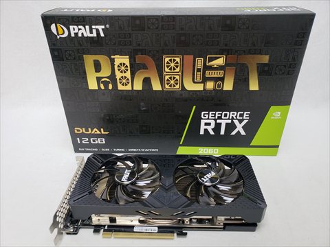 GeForce RTX 2060 Dual 12GB /NE62060018K9-1160C 各サイトで併売につき売切れのさいはご容赦願います。