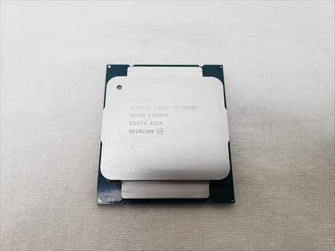 Core i7-5930K バルク (3.50GHz/ターボブースト時3.70GHz/6-core 12-thread/L2 256KBx6/L3 15MB/TDP140W) 各サイトで併売につき売切れのさいはご容赦願います。