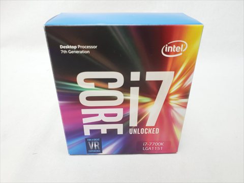 Core i7-7700K BOX (4.20GHz/ターボブースト時4.50GHz/4-core 8-thread/Total Cache 8MB/TDP91W/HD Graphics 630) 各サイトで併売につき売切れのさいはご容赦願います。