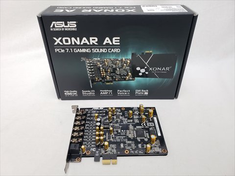 XONAR AE 各サイトで併売につき売切れのさいはご容赦願います。
