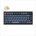 V1M-D4V-JIS V1 Max QMK/VIA ワイヤレス カスタム・メカニカルキーボード - RGB - JIS配列（かな印字なし）（テンキーレス）- カーボンブラック / Gateron Jupiter スイッチ（ホットスワップ）バナナ軸 / PBTダブルショットキーキャップ