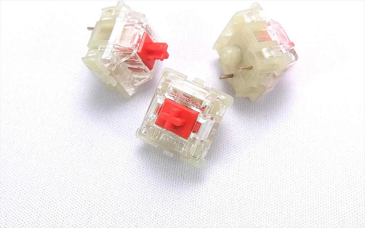 CherryMX メカニカルキースイッチ10個セット 赤軸 透過型 ADMXRIL ☆4個まで￥300ネコポス対応可能！ | 交換軸(Cerry MXまたは互換)  | キーボード | 入力機器 | PCパーツと自作パソコン・組み立てパソコンの専門店 | 1's PCワンズ