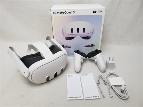 Meta Quest 3 512GB /899-00594-01 各サイトで併売につき売切れのさいはご容赦願います。