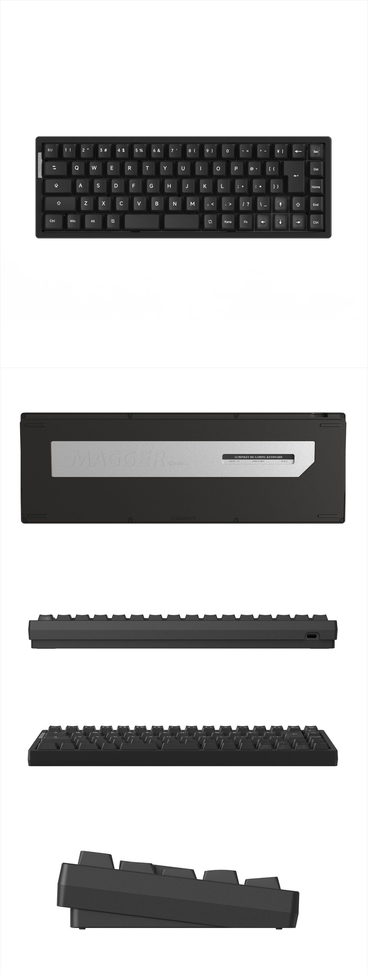 Magger 68 HE Ultra 日本語配列 NoxBlack | キーボード | ゲーミング